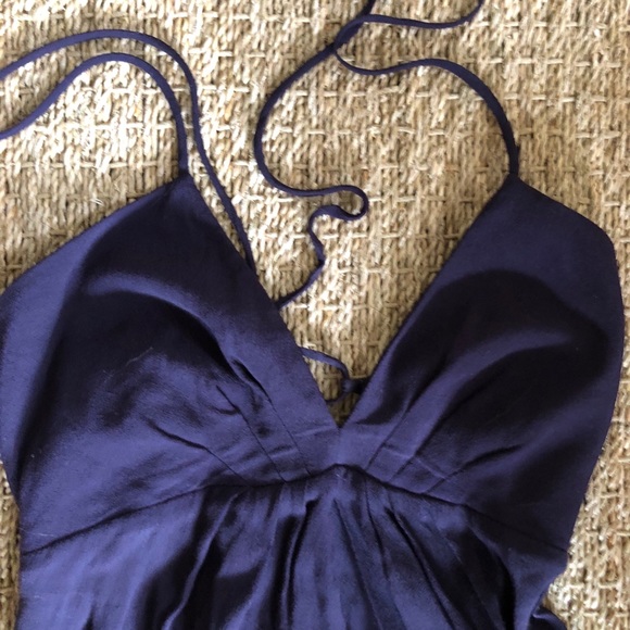 Rebecca Taylor High-low Purple / Plum Color Dress - Picture 3 of 4